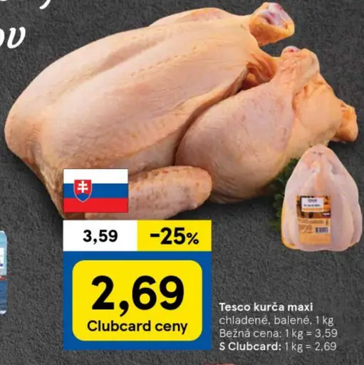 Tesco kurča maxi