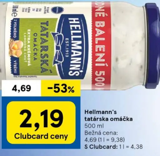 Hellmann's tatárska omáčka