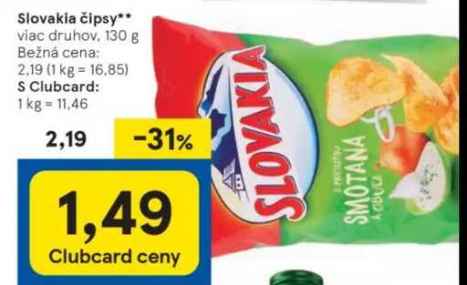 Slovakia čipsy