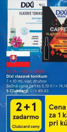 Dixi vlasové tonikum