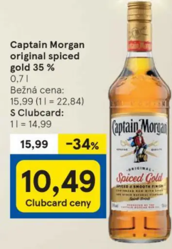 Captain Morgan original spiced gold