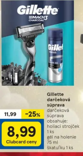 Gillette darčeková súprava