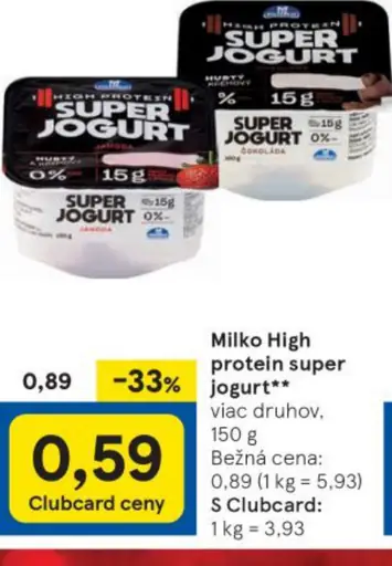 High Protein super jogurt