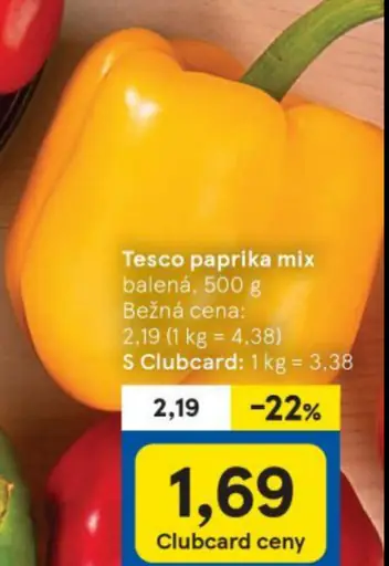 Tesco paprika mix