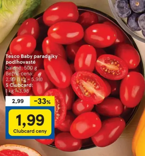 Tesco Baby paradayky podlhovasté