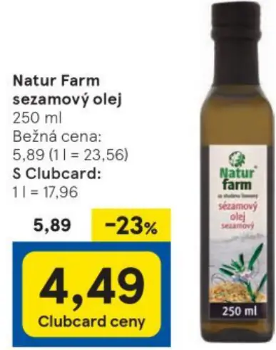 sezamový olej