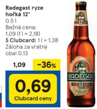 Radegast Ryze hořká 12