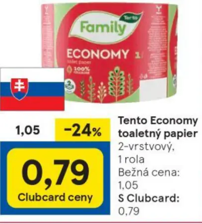 Toaletný papier Family Economy