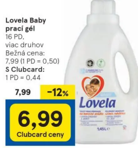 Lovela Baby prací gel