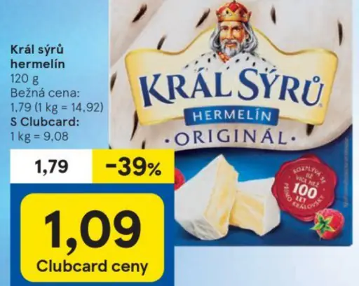 KRÁL SÝRŮ HERMELÍN