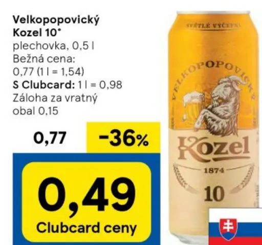 Kozel 10°