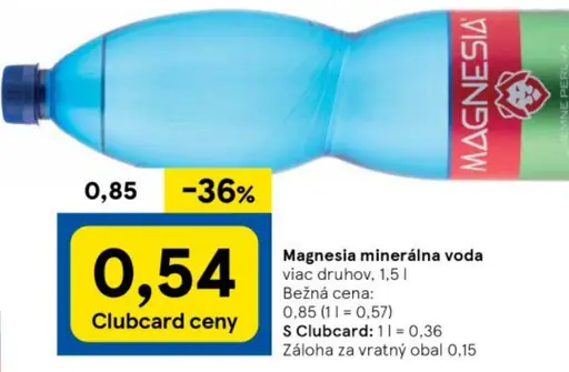 Magnesia minerálna voda