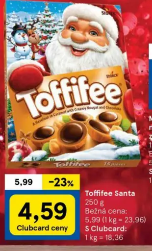 Toffifee Santa