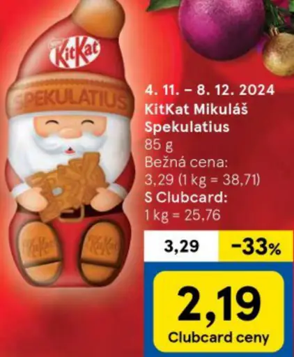 KitKat Mikuláš