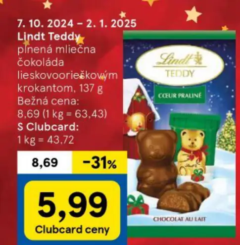 Lindt Teddy