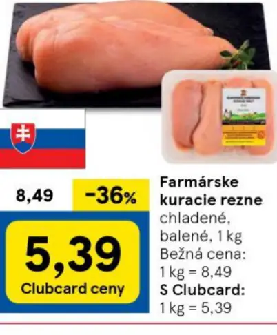 Farmárske kuracie rezne