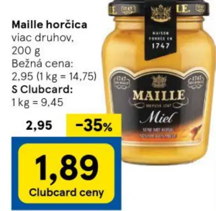 Maille horčica