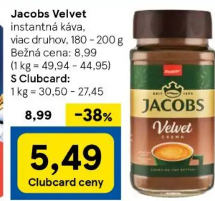 Jacobs Velvet