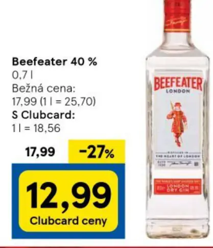 Beefeater 40 %