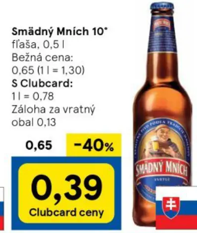 Smädný Mních 10°