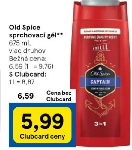 Old Spice sprchovací gél