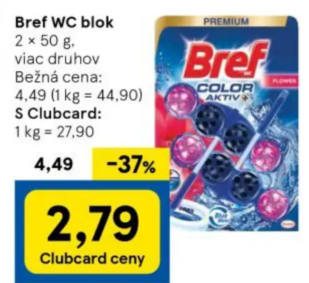 Bref WC blok