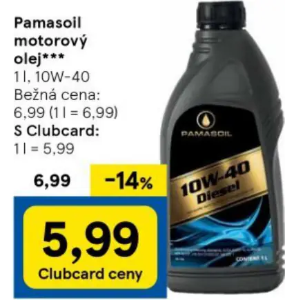 Pamasoil motorový olej