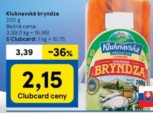 Klunkavská bryndza