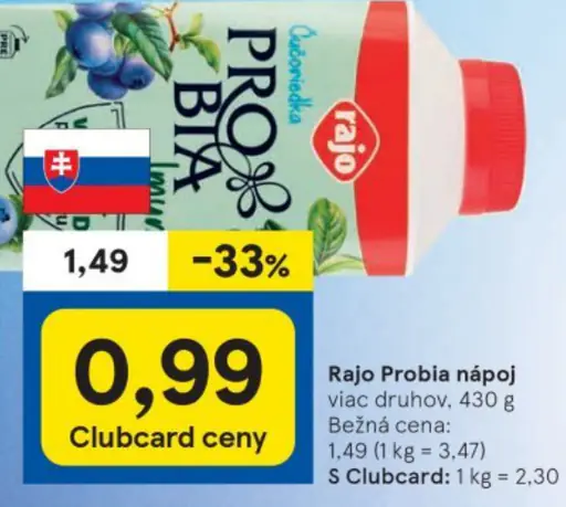 Rajo Probia nápoj