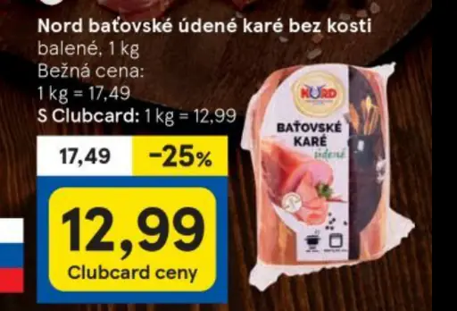 Batovské údené karé bez kosti