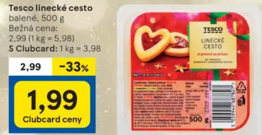 Tesco linecké cesto