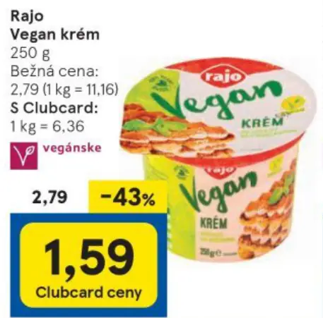 Vegan Krém