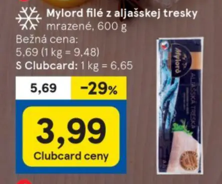 Mylord file z aljašskej tresky