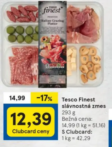 Tesco Finest slávnostná zmes