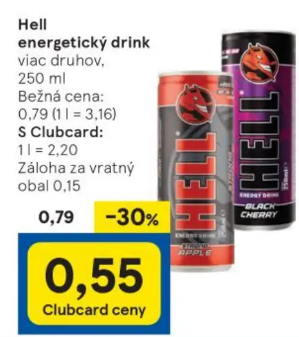 Hell energetický drink