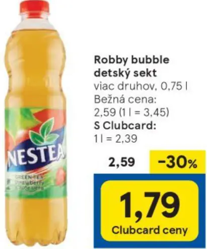 Robby bubble detský sekt