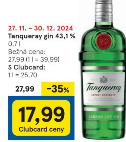 Tanquerey gin