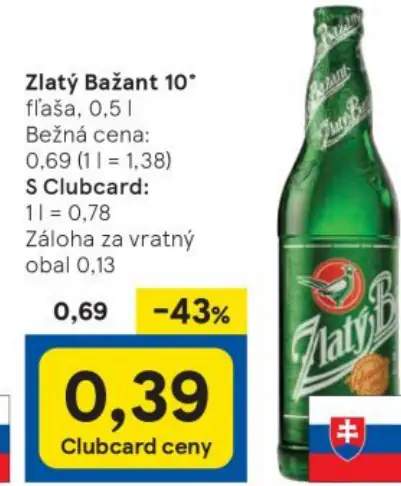 Zlatý Bažant 10°