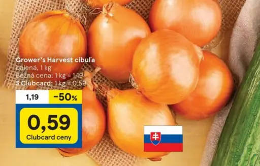 Grower's Harvest cibuľa