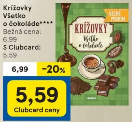 Krížovky Všetko o čokoláde