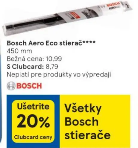 Bosch Aero Eco stierač