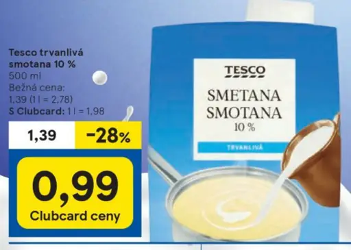 SMETANA SMOTANA 10 %