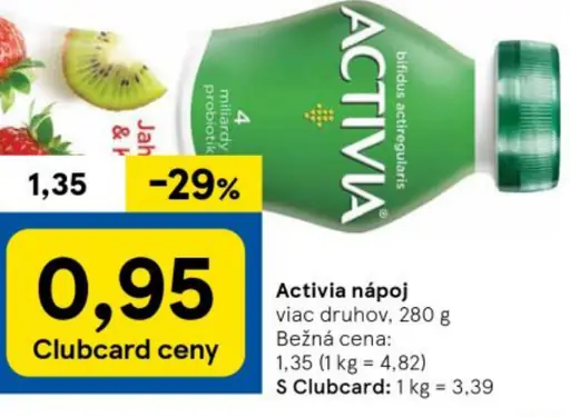 Activia nápoj