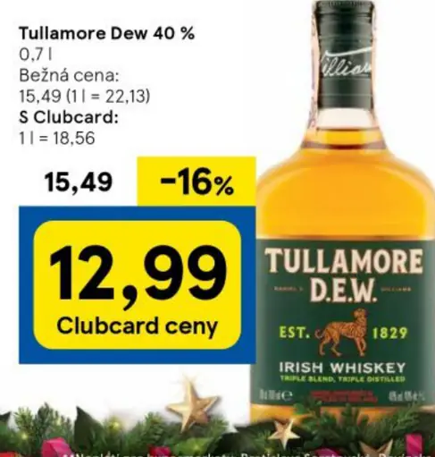 Tullamore Dew 40 %