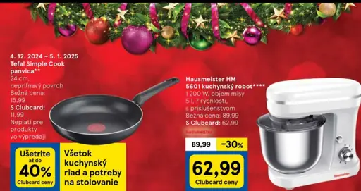 Tefal Simple Cook panvička