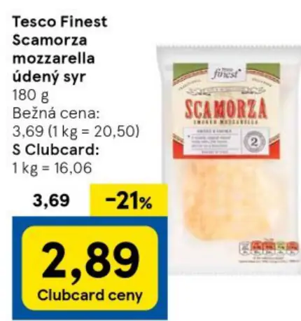 Scamorza mozzarella údený syr