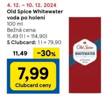 Old Spice Whitewater voda po holení