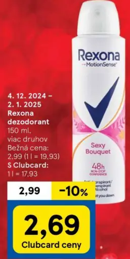 Rexona dezodorant