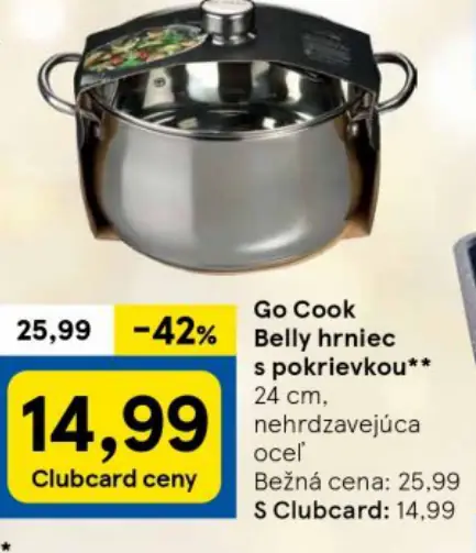 Go Cook Belly hrniec s pokrievkou