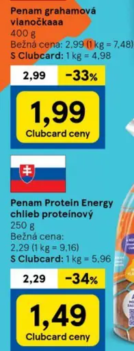 Penam Protein Energy chlieb proteínový